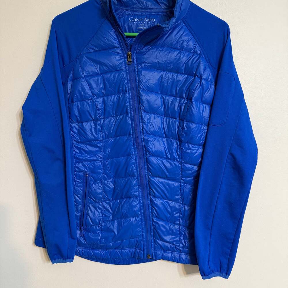 Calvin Klein Performance Full-Zip Duck Down Puffer Jacket‎